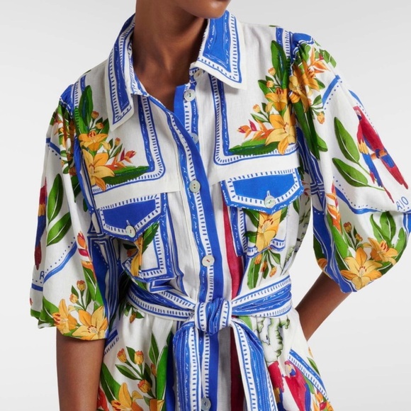 FARM Rio Tropical Long Sleeve Dress - Picture 6 of 14